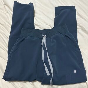 Figs high waisted yola skinny scrub pant